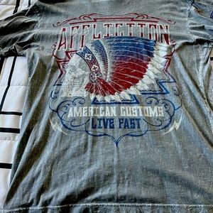 Limited edition men’s xl affliction t-shirt was only available at buckle